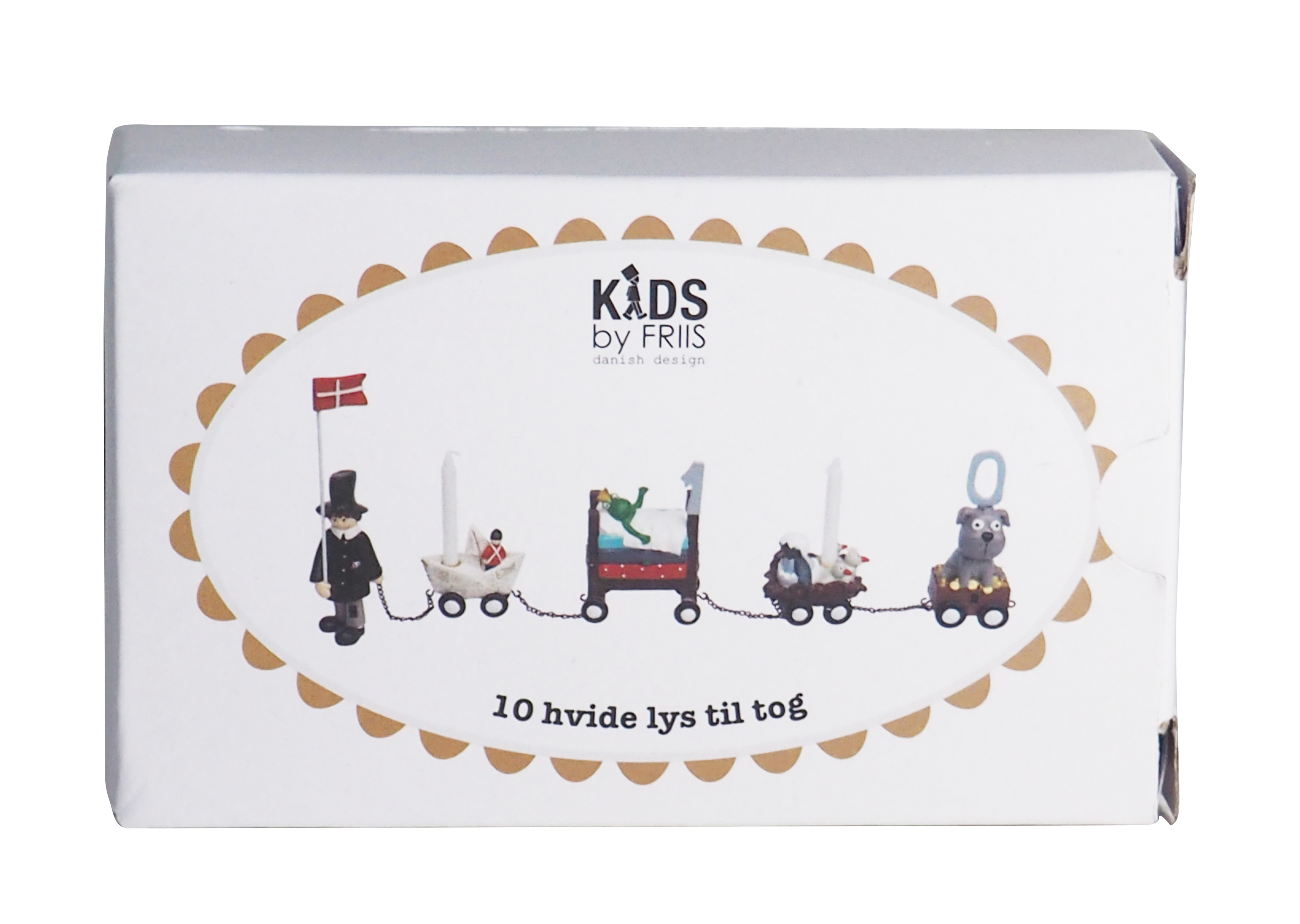 Kids by Friis - Fødselsdagslys til tog